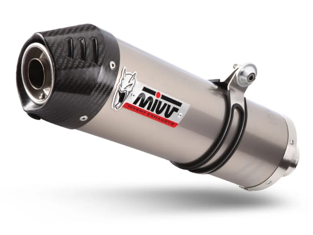 Koncovka výfuku MIVV OVAL B.034.LNC Titan / Carbon cap Cenově Výhodný