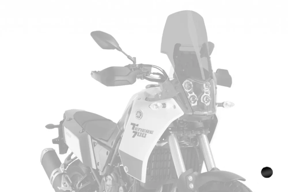 Bezpečná Platba Plexi štít PUIG TOURING PLUS 3727N černý