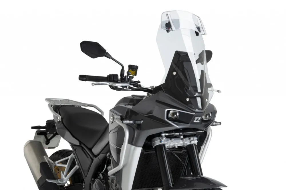 Plexi štít PUIG TOURING WITH VISOR 22371W průhledný Pouze Dnes
