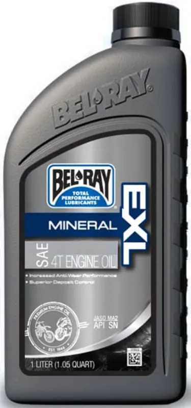 Motorový olej Bel-Ray EXL MINERAL 4T 20W-50 1 l Nízká Cena