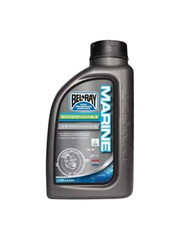 Motorový olej Bel-Ray MARINE BIODEGRADABLE 2T 1 l Výprodej