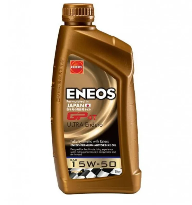 Objednat Nyní Motorový olej ENEOS GP4T Ultra Enduro 15W-50 E.GP15W50/1 1l