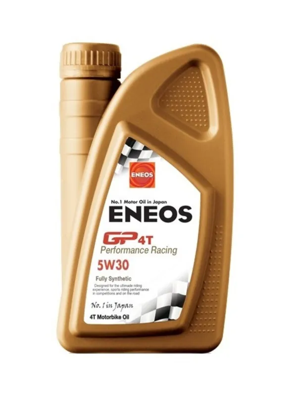 Ověřený Motorový olej ENEOS GP4T Performance Racing 5W-30 E.GP5W30/1 1l