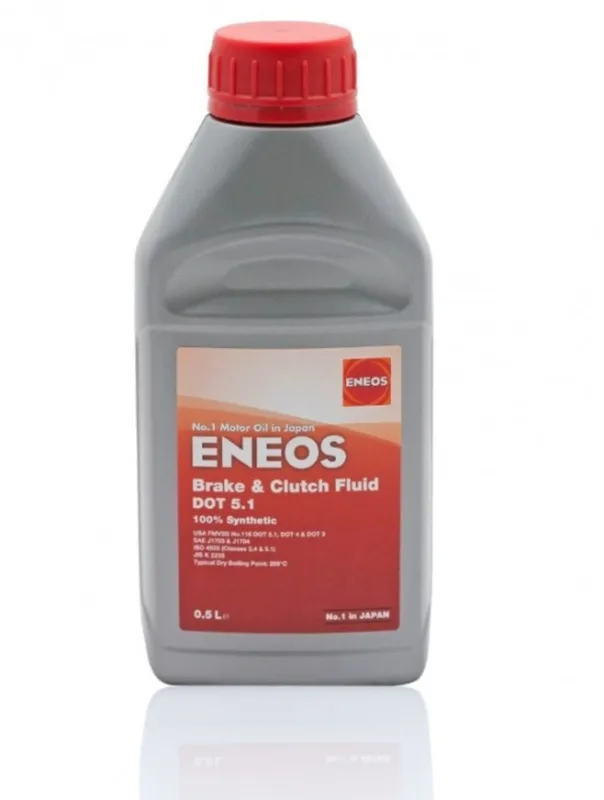Výhodná Nabídka Brzdová kapalina ENEOS Brake & Clutch Fluid DOT5.1 E.BCDOT5.1/500 0,5l