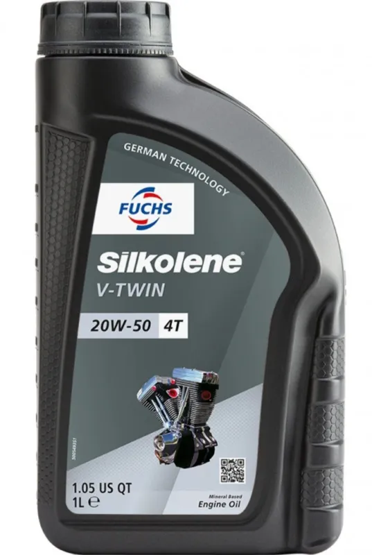 Akční Nabídka Motorový olej SILKOLENE V-TWIN 20W-50 MINERAL 600986278 1 l