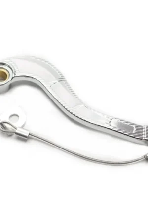 Originální Brzdový pedál MOTION STUFF 83P-0081002 silver body, black steel fixed tip Pevný hrot z oceli