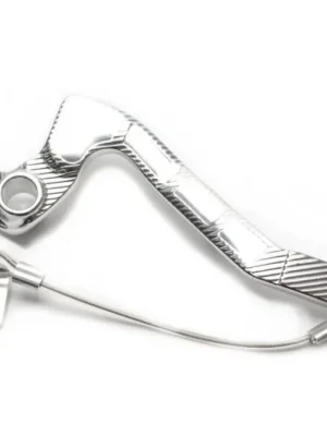 Omezená Nabídka Brzdový pedál MOTION STUFF 83P-0201002 silver body, black steel fixed tip Pevný hrot z oceli