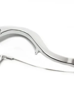 Sleva Brzdový pedál MOTION STUFF 83P-0221002 silver body, black steel fixed tip Pevný hrot z oceli
