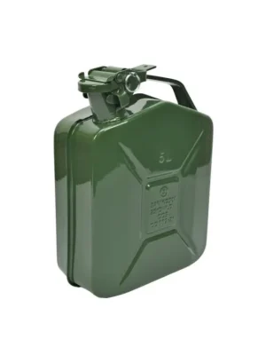 Plechový kanystr "ARMY" na PHM - 5L Víkendová Akce