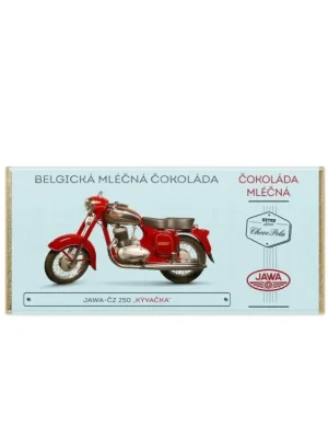 JAWA-ČZ 250 Kývačka, mléčná čokoláda 100 g Výprodej