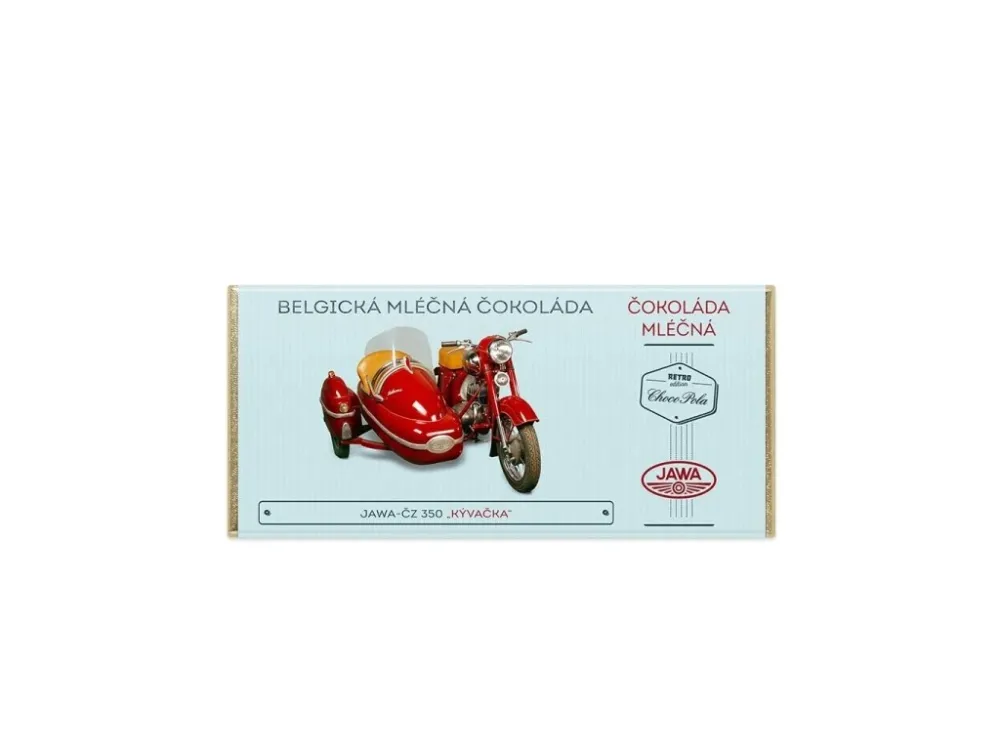 JAWA-ČZ 350 Kývačka, mléčná čokoláda 100 g Aktuální