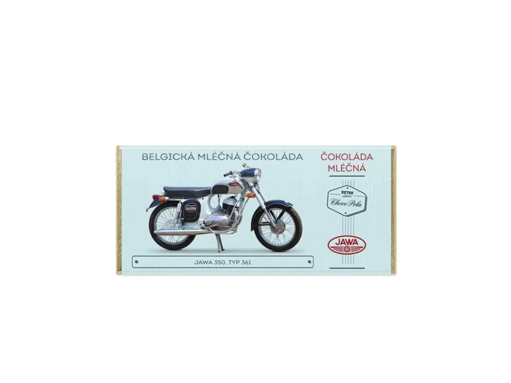 JAWA 350, typ 361, mléčná čokoláda 100 g Přímo Od Výrobce