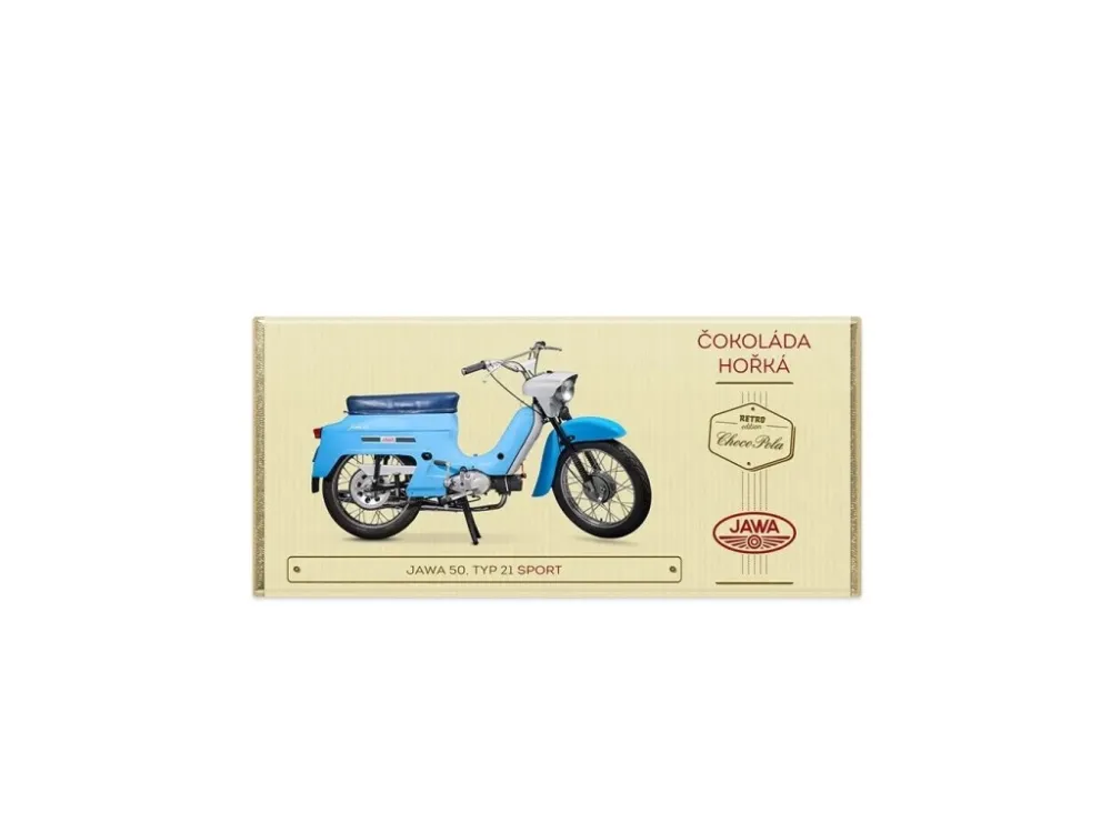 Ověřený JAWA 50, typ 21 Sport, hořká čokoláda 100 g