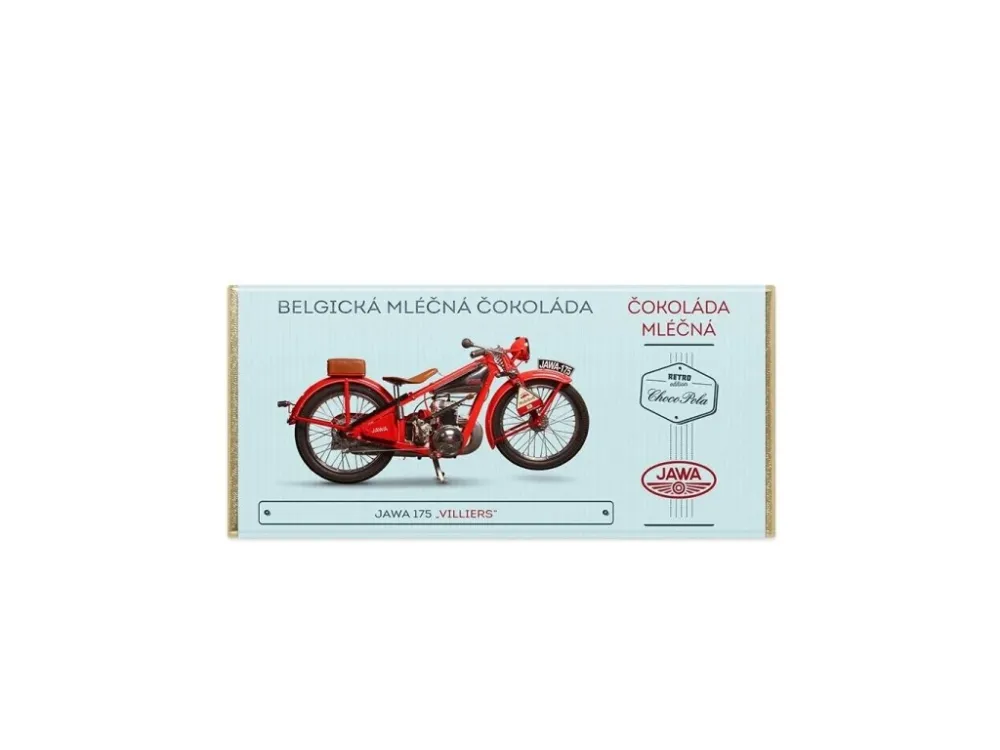 Akce JAWA 175 Villiers, mléčná čokoláda 100 g
