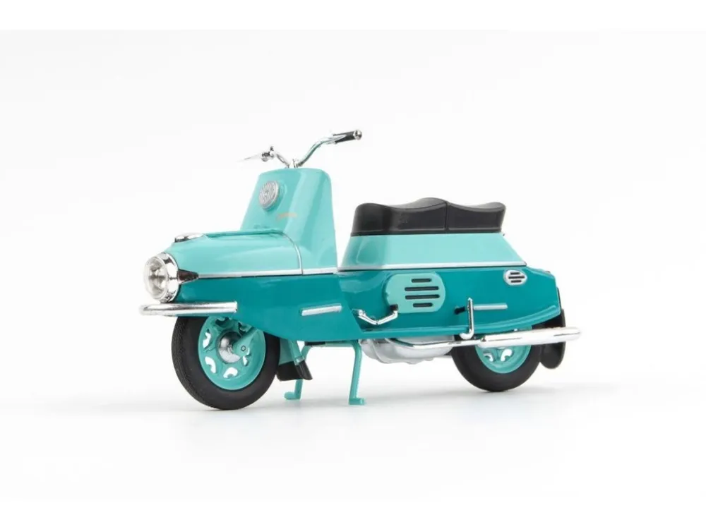 Výhodná Nabídka ČZ 175 - 501 Skútr (1958) 1:18 - Tyrkysová Tmavá/Tyrkysová
