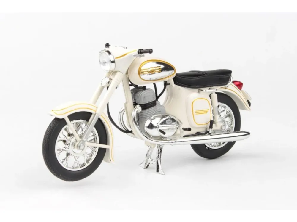 Sleva JAWA 350 Panelka, Automatic (1966) 1:18 - Bílá