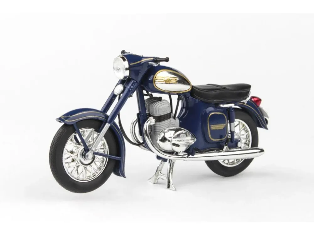 JAWA 350 Panelka, Automatic (1966) 1:18 - Modrá Must-Have