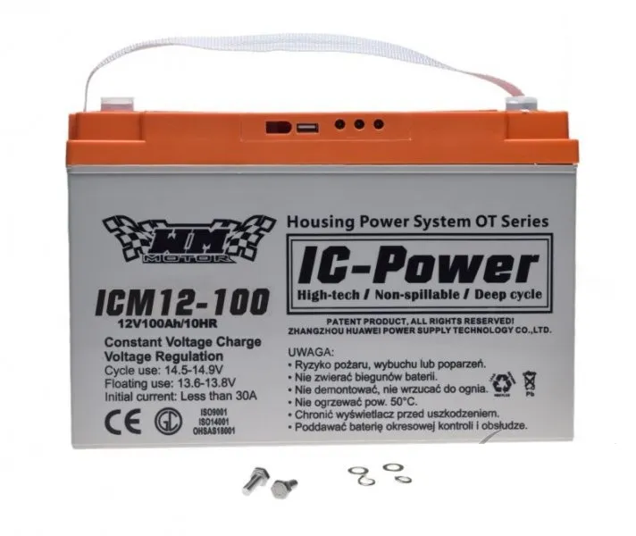 Trakční baterie ICM12-100 12V 100AH Odeslání Ihned