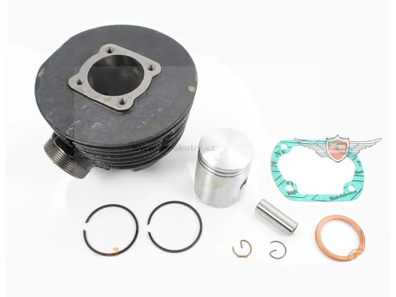 Sada válce litina 56ccm 41mm 12mm pro Sachs 50/3, 50/4 LKH, Hercules 219, 218, 220, Miele, DKW, KTM, Göricke, Gritzner Oblíbený