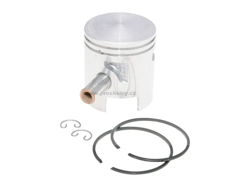 Píst Polini 43,4 mm pístní čep 10 mm pro Piaggio Si, CBA, Eco, Bravo, Ciao Horká Nabídka