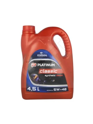 Motorový olej Orlen Platinum Classic 5w40 4,5L Nejprodávanější