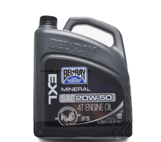 Sleva Motorový olej BEL-RAY EXL 20w50 4L