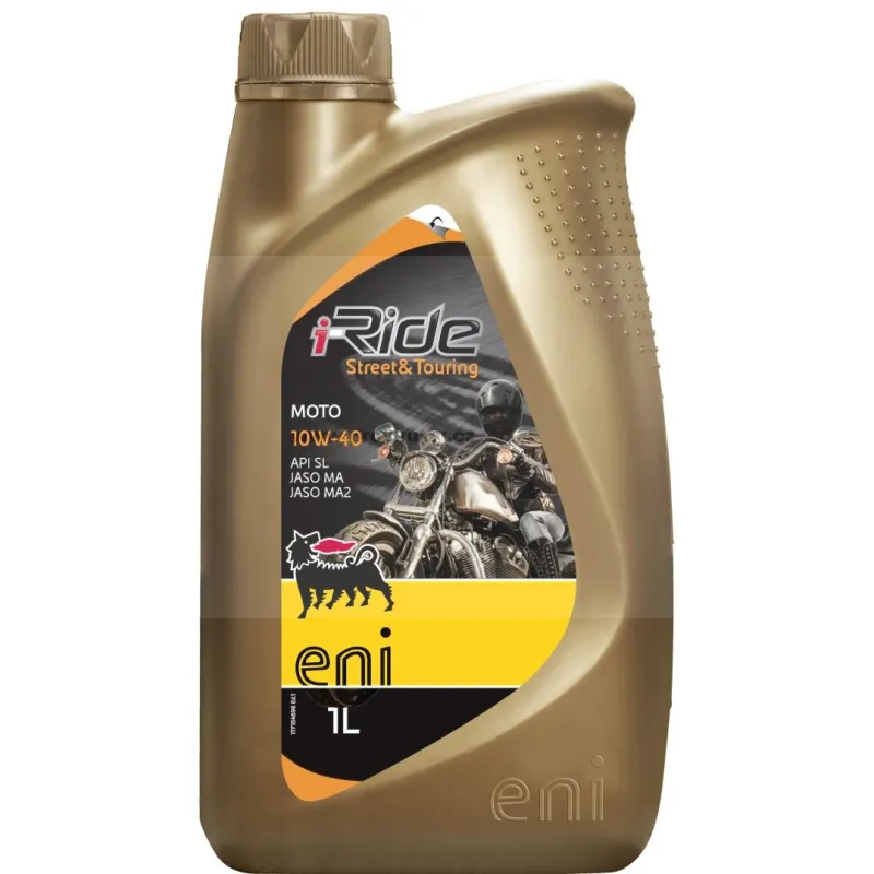 Zlevněný Motocyklový olej ENI (AGIP) I-RIDE 10w40 1L