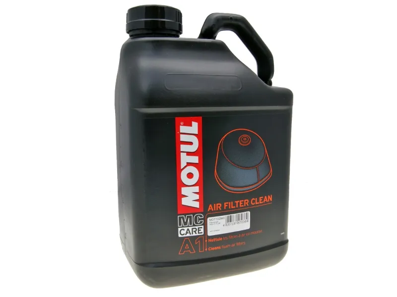 Objednat Nyní Čistič vzduchového filtru Motul MC Care A1 Air Filter Clean 5 litrů