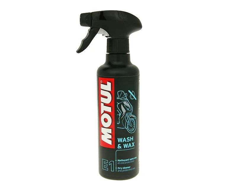Zlevněný Čistící přípravek na motocykl Motul E1 Wash & Wax 400ml