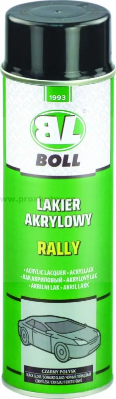 Koupit Online Akrylový černý sprej lesk Boll 500ml