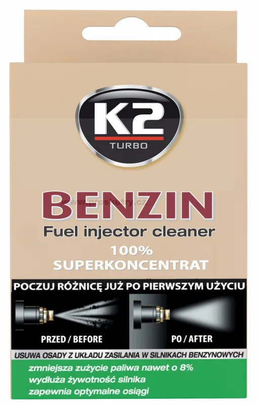 Prostředek na čištění benzínových vstřikovačů K2 0,05L Nejlepší Volba