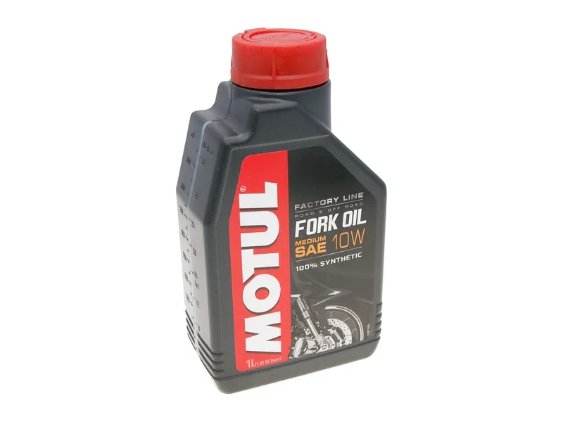 Olej do tlumičů Motul Fork Oil Factory Line Medium 10W 1 Litr (007721) Víkendová Akce