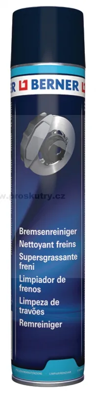 Čistič/odmaštovač brzd Berner 750ml Výhodná Nabídka
