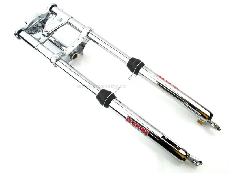 Levný Vidlice chromová +10 cm tuning pro Puch Maxi SNX 30