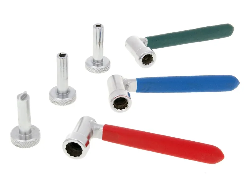 Odeslání Ihned Sada nástrojů Buzzetti pro nastavení vůle ventilů včetně 3 adaptérů 8, 9, 10 mm