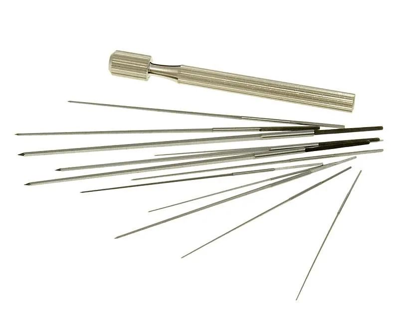 Sleva Sada výstružníků trysek s držákem 0,6 mm-1,9 mm